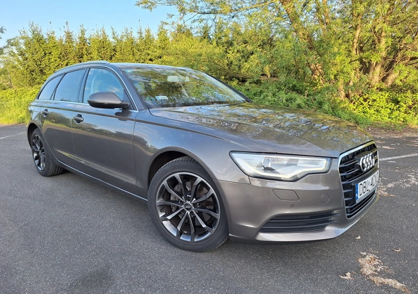 Audi A6 cena 52500 przebieg: 273000, rok produkcji 2013 z Jordanów małe 191